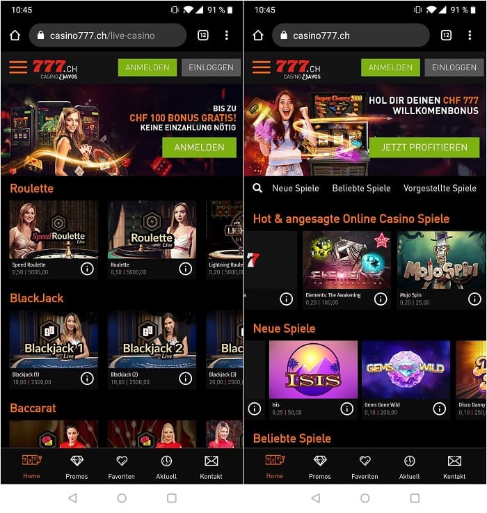 Casino777 App