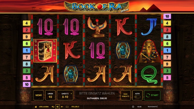Book of Ra Deluxe Spielautomat
