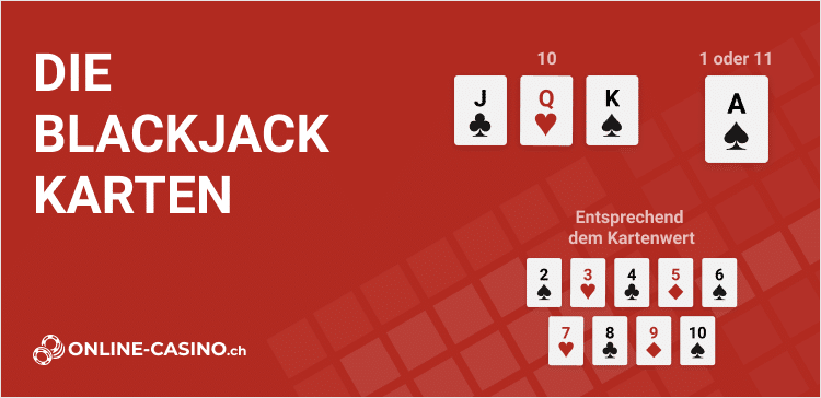Black Jack Kartenwerte